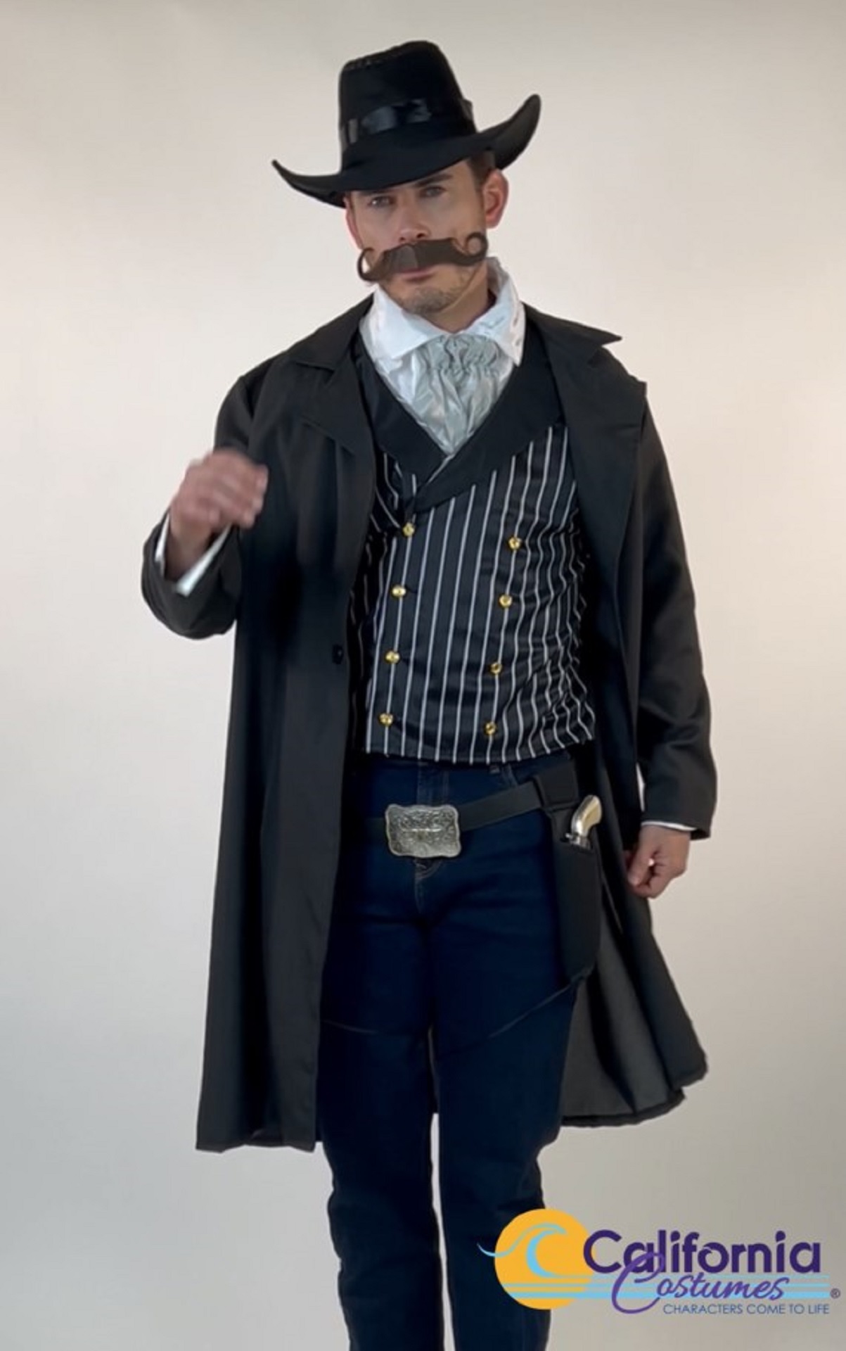 Amazon.com: California Costumes Adult Gunfighter Western Costume
